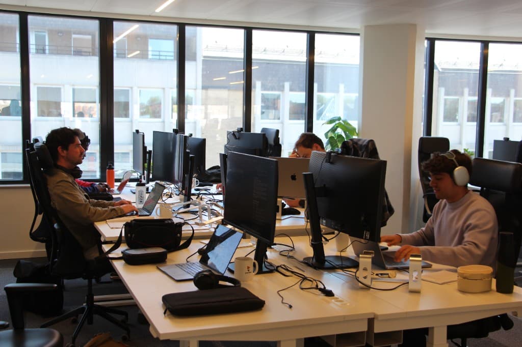 Panenco product development team in discussion